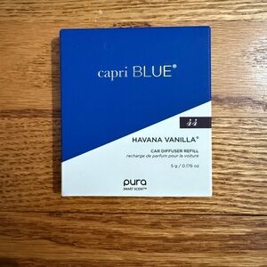 PURA Capri Blue Havana Vanilla Car Diffuser Refill NEVER OPENED, BRAND NEW